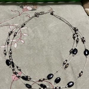 Free! With bundle purchase!  3 Tier Short Beaded Necklace